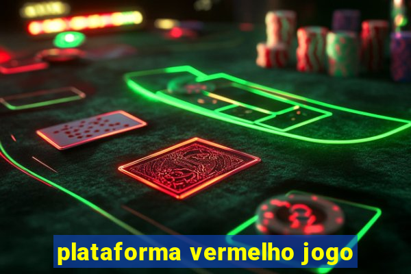 plataforma vermelho jogo